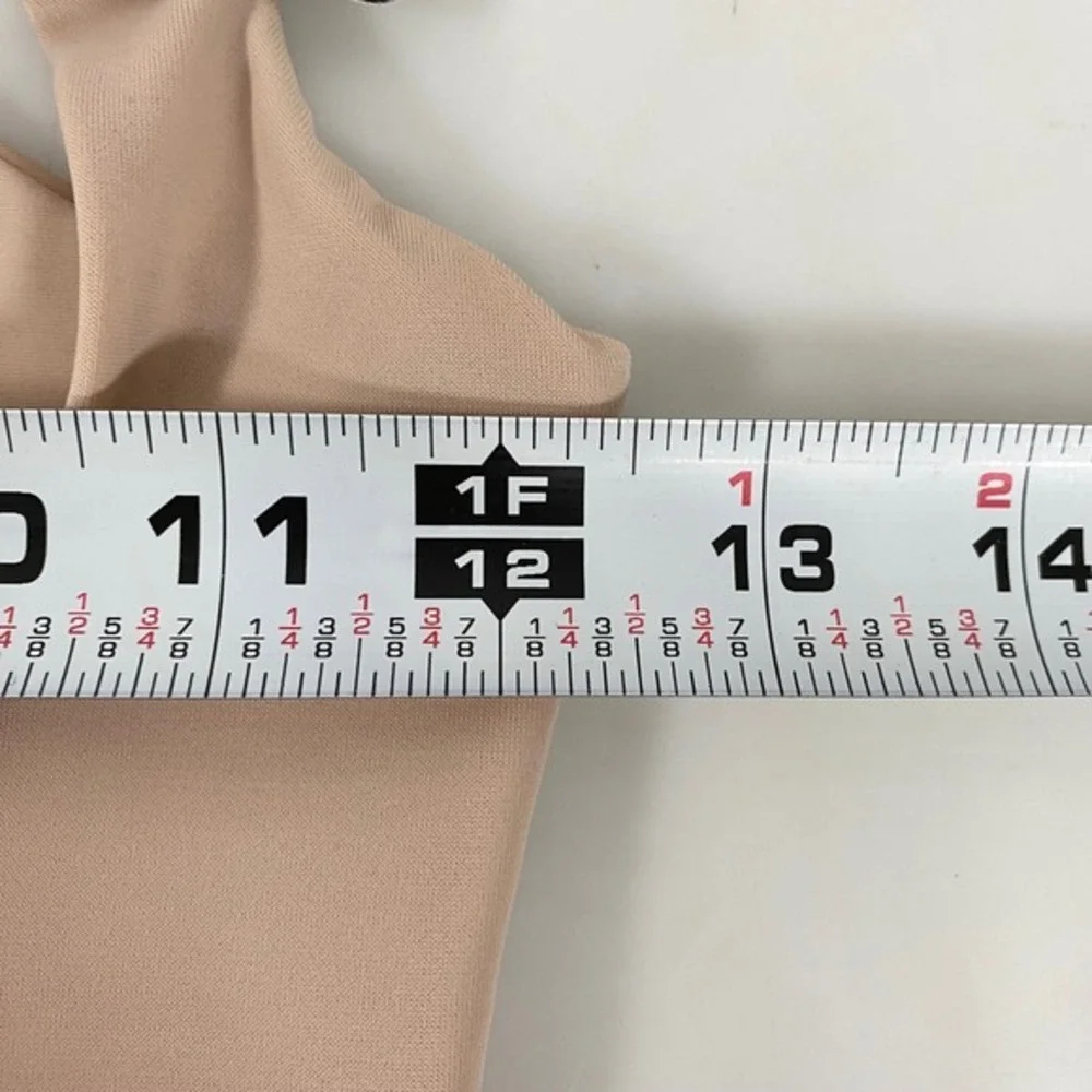 Total Comfort Womens Shape Away Extra Firm Control‎ Torsette Thigh Shapewear M